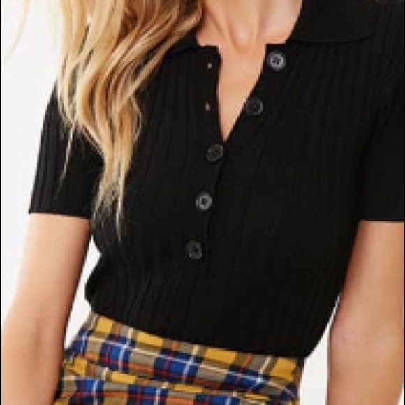 Ribbed knit shirt - Picture 1 of 1